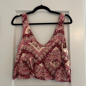 Brand new Stone Cold Fox silk top